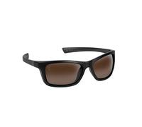 Fox Polarized Sunglasses International Collection Wraps Brown Lens CAT4 Green/Black
