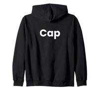 Cap Funny Sarcastic Slang For Liars Zip Hoodie