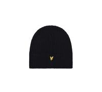 Cap Lyle & Scott tricoté Bleu TU