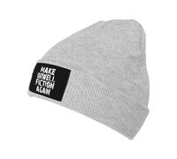 Cap Make Orwell Fiction Again Skull Cap Stretchy Knit Hat Soft Knit Beanie for Running Cycling Ski