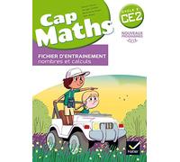 Cap Maths CE2 éd. 2016 - Fichier nombres et calculs + Cahier de géométrie + Dico Maths: Pack en 2 volumes : Fichier d'entraînement nombres et calculs ; Cahier grandeurs et mesures, espace et géométrie