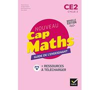 Cap Maths CE2 - Éd. 2021 - Guide pédagogique + ressources à télécharger: Guide de l'enseignant