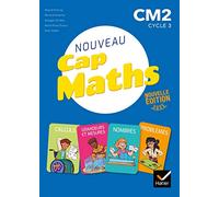 CAP Maths CM2 - Éd. 2021 - Livre élève Nombres et calculs + Cahier géométrie + Dico Maths: Pack en 3 volumes : Manuel + cahier de géométrie + le dico-maths