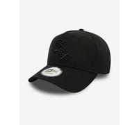 NEW ERA CHICAGO WHITE SOX BASEBALL CAP.9FORTY E FRAME MONOCHROME BLACK HAT W24