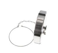 Cap Nut Rd130 X 1/4'' DN 100 Stainless Steel 1.4404 NBR DIN 11851 FDA 21 with Chain