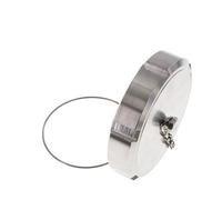 Cap Nut Rd95 X 1/6'' DN 65 Stainless Steel 1.4301 NBR DIN 11851 FDA 21 with Chain