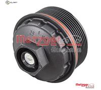 METZGER 2370096 Oil filter housing cap