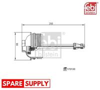 CAP, OIL FILTER HOUSING FOR AUDI A1 A1 SPORTBACK A3 FEBI BILSTEIN 173133