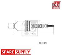 CAP, OIL FILTER HOUSING FOR MERCEDES-BENZ FEBI BILSTEIN 174278