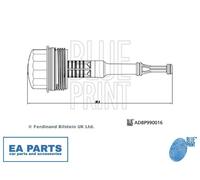 Cap, oil filter housing for MERCEDES-BENZ W205 A205 C204 BLUE PRINT ADBP990016