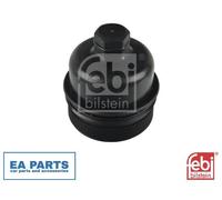 Cap, oil filter housing for PEUGEOT 1007 107 2008 206 FEBI BILSTEIN 171342