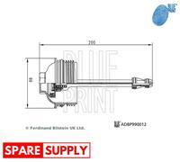 CAP, OIL FILTER HOUSING FOR VW AMAROK AMEO BEETLE BORA BLUE PRINT ADBP990012