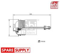 CAP, OIL FILTER HOUSING FOR VW AMAROK AMEO BEETLE BORA FEBI BILSTEIN 173133