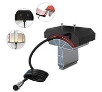 Cap Press Pad for Heat Press Machines - 14 x 8 cm Aluminum-Iron-Silicone Heating Transfer Pad, 110V/220V Compatible, for Hat Bill & Forehead(Down)