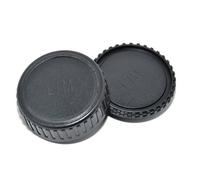 Cap-Set L-R11 Body Cap + Lens Rear Cap for Leica M Mount Mount e.g. Leica M8 M9 (made by JJC)