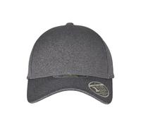 Flexfit Unisex 110 Melange Unipanel Baseball Cap, dark grey, One Size UK
