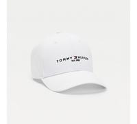 Tommy Hilfiger Men’s TH Established Baseball Cap, White (White), One Size