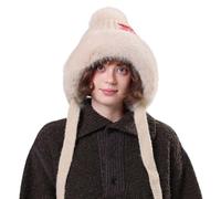 Cap With Ear Flaps Men, Winter Jacquard Hat With Large Ear For Ultimate Cold Weather And Stylish Warmth