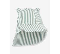 Cap with ears for baby green