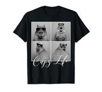 Capabara Funny Photobooth Capy Life Fun Meme Portraits T-Shirt