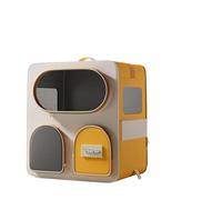 Capacious Puss Travel Pack Clear Window University Substance Double Season Coating with Luggage Belt for Aircraft Carriers 22lbs Capacity Clear Window Puss Pack