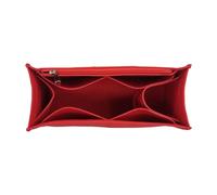 Capacious Zippered Perceived Cosmetic Planner Insert with Multiple Compartments for Travel Rudiments Perceived Makeup Bag Insert