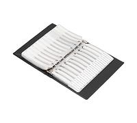 Capacitance Sample Book, SMD Capacitor Assortment Kit with 92 Kinds of 0805 Ceramic Capacitors for Breadboards, Portable Electronic Component Organizer with Labeled Values