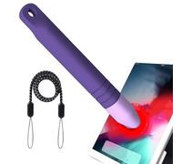 Capacitive Pen with Attachment, Capacitor Pens Adapted for Children - Kids Adapted Capacitive Writing Pens with Silicone Antielese Tablet with Closure Ideal for SCR