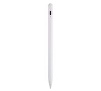 Capacitive Stylus Pen, Universal Pressure Sensitive Pens with Replacement pen tip, Rechargeable Input Pens, Active Pen, Electromagnetic Touch Pen (white)