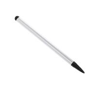 Capacitive Stylus Resistive 2-in-1 Universal For Touch Screen Pen For All For Touch Screen Tablets Phones Silver Black 1 X Combined Capacitive & Resistive Stylus Pen (No Retail Package)