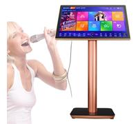 Capacitive Touch Screen Karaoke Player with Lyrics Display, Jukebox and Songs Machine for Family Parties, 1TB Storage