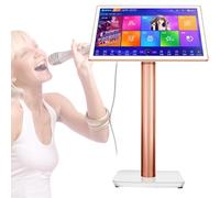 Capacitive Touch Screen Karaoke Player with Lyrics Display, Jukebox and Songs Machine for Family Parties, 1TB Storage
