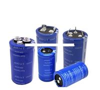 Capacitor 2.7V 100F 360F 400F 500F 650F Horn Capacitor automotive rectifier accessories BIANMTSW(2.7V500F 35X65 blue)