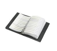 Capacitor Book Assortment Kit Sample MLCC 0201 0402 0603 0805 1206 SMD Assorted Kit 1pf~10uf Full range Capacitor Sample Book(0201 50valuesX50pcs)