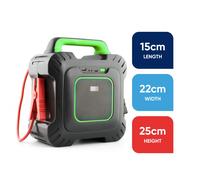 Capacitor Jump Starter Battery Booster Type C & USB Charge Port Vehicle Recharge