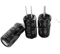 Capacitor kit 100pcs Capacitor 50 Where v0. 47 uf 0.47 UF50V Aluminum electrolytic Capacitor 4 * 7 capacitors Control circuit