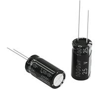 Capacitor kit 10PCS/lot 1000uF 25V 10x20mm Through Hole Aluminum electrolytic Capacitor capacitors Electronic devices