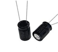 Capacitor kit 250V 1uF 2.2uF 3.3uF 4.7uF 6.8uF 10uF 22uF 33uF 47uF 68uF 100uF 150uF 220uF 330uF 470uF 680uF 2200uF Electrolytic Capacitor capacitors (Size : 1PCS 2200U Electronic Accessories (Size :