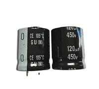 Capacitor Kit,2pcs/10pcs GU 25x30mm 450V120uF Embedded PSU Capacitors(2PCS)