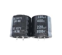 Capacitor Kit,2pcs/10pcs GW 30x30mm 400V220uF Embedded PSU Capacitor(10PCS)