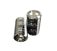 Capacitor Kit,2pcs 820uF 200V GU Series 25x45mm 200V820uF Embedded PSU Aluminum Electrolytic Capacitors