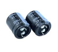 Capacitor Kit,2pcs/lot 63V2200uF 22x30 63v2200UF 22 * 30 Embedded PSU Amplifier Capacitor