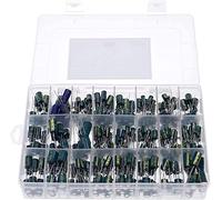 Capacitor kit 360Pcs/Box 24 Values High Frequency electrolytic Capacitor Kit Set 1UF-1500UF Aluminum Capacitors 6.3V-50V Low ESR capacitors Control circuit