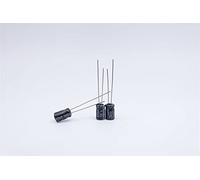 Capacitors 100pcs 16V1000UF 10 * 14 in-line Filter Aluminum electrolytic Capacitor) Component (Size : 16V100UF)