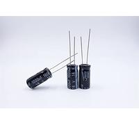 Capacitors 100pcs 16V1000UF 10 * 14 in-line Filter Aluminum electrolytic Capacitor) Component (Size : 16V1000UF))