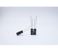 Capacitors 100pcs 16V1000UF 10 * 14 in-line Filter Aluminum electrolytic Capacitor) Component (Size : 16V47UF)