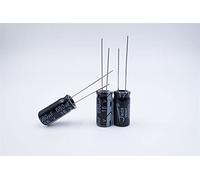 Capacitors 100pcs 16V1000UF 10 * 14 in-line Filter Aluminum electrolytic Capacitor) Component (Size : 16V680UF)