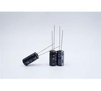 Capacitors 100pcs 16V1000UF 8 * 16 in-line Filter Aluminum electrolytic Capacitor) Component (Size : 16V1000UF)