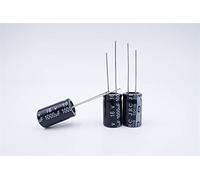 Capacitors 100pcs 16V1500UF 10 * 20 in-line Filter Aluminum electrolytic Capacitor) Component (Size : 16V1000UF)