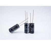 Capacitors 100pcs 16V1500UF 10 * 20 in-line Filter Aluminum electrolytic Capacitor) Component (Size : 16V1500UF)